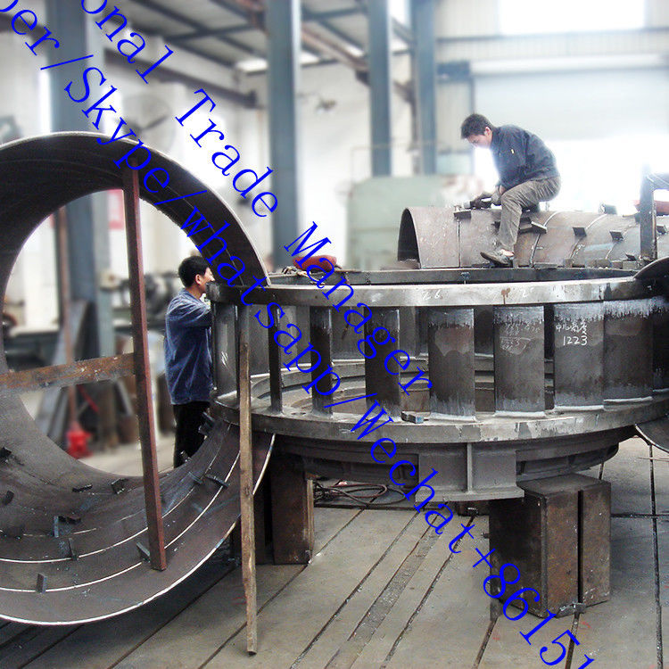 Faixa de velocidade 150RPM 1000RPM Francis gerador de turbina hidráulica de suporte de fluxo 3,21 a 14,9 M3s Produção de energia sustentável