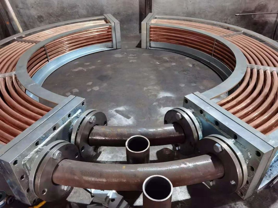 Trocador de Calor Refrigerado a Água para Óleo | Radiador de Óleo Hidráulico Industrial | Design Resistente à Corrosão para Sistemas de Turbinas/Compressores de Ar/Refrigeração
