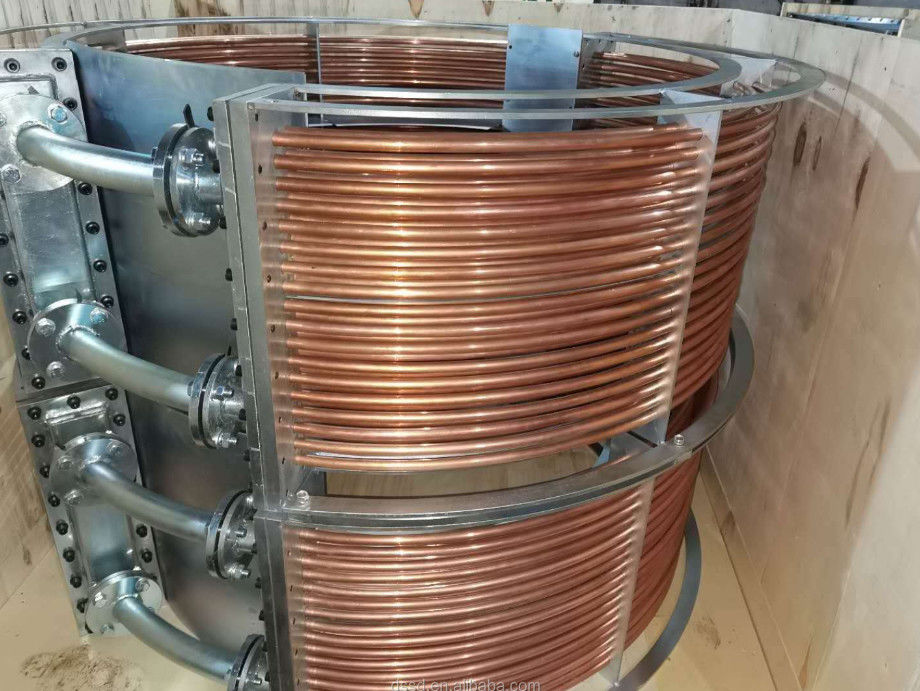 Faixa de viscosidade do óleo 10-500 CSt Refrigerador de óleo hidráulico OEM direito Fornece resfriamento de fluido hidráulico e estabilidade da temperatura do sistema