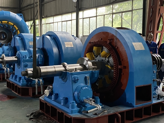 Gerador de turbina Francis de alta eficiência 3*1050kw Turbinas de água Francis