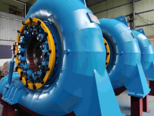 Gerador de Turbina Zenith Francis Horizontal ou Vertical