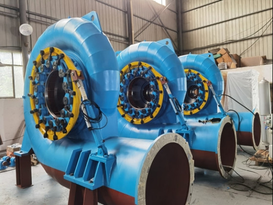 cabeça de 100kw~70mw Francis Turbine Generator High Water e baixo fluxo