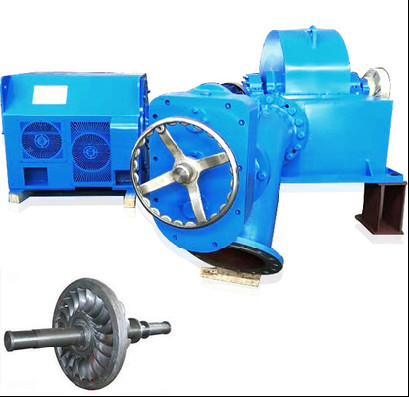 geradores elétricos TUV Turgo da turbina pequena de 800kw hidro
