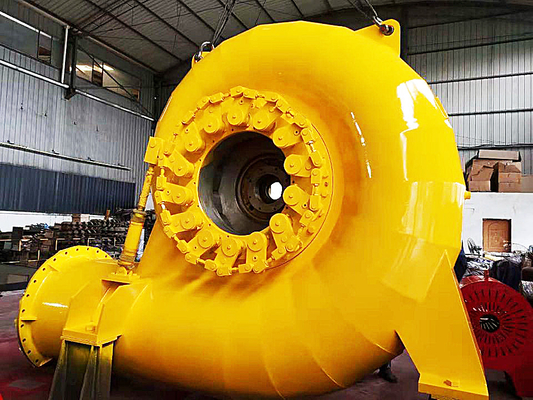 Gerador de turbina hidráulica Francis de alto desempenho com modo de controlo automático