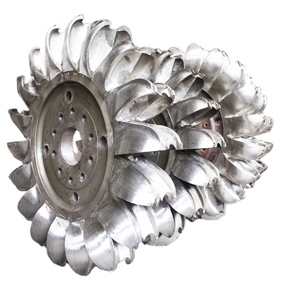 Material de aço inoxidável de alta velocidade Pelton Hydro Turbine Runner
