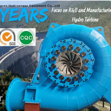 Turbina de água 220V-690V refrigerada a ar/água com longa vida útil ≥ 20 anos