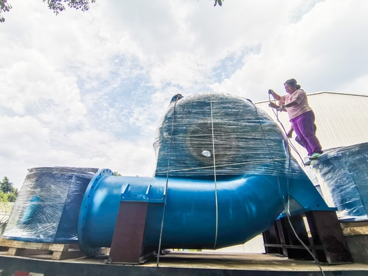 Gerador de turbina Francis de alta eficiência de 1 ano feito de aço e aço inoxidável