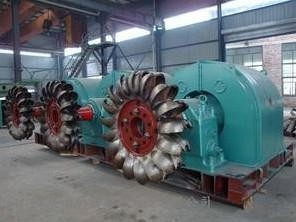 Turbina de água de alta cabeça de aço inoxidável Runner projetada para altas RPM 600-1000rpm