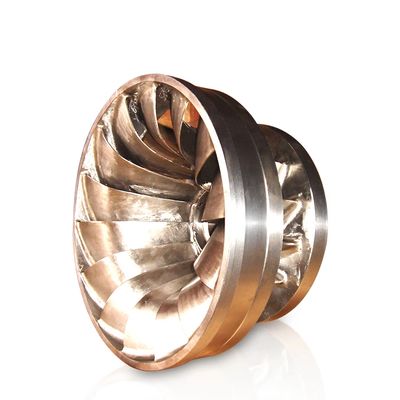 Turbina hidráulica de alta velocidade de rotação com material de aço inoxidável