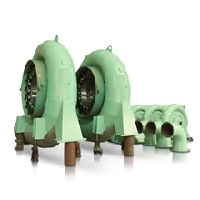 Método de instalação vertical Gerador de turbina de água com comando automático
