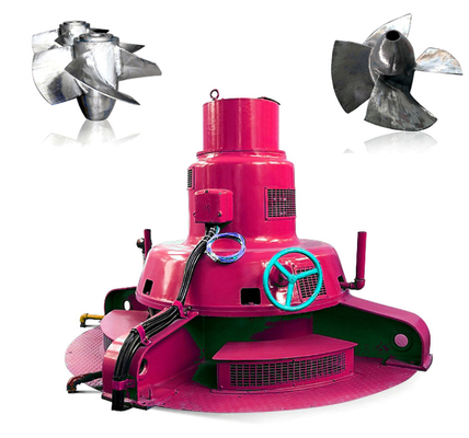 Intervalo de velocidade 300-3000rpm Gerador de turbina de água com painel de controle de micro governador