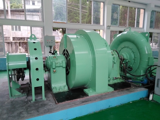 450-1000RPM Velocidade nominal Gerador de turbina Francis Aumentando a eficiência industrial