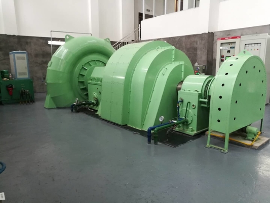 Modo de instalação vertical ou horizontal do gerador de turbina Francis de 50 Hz/60 Hz
