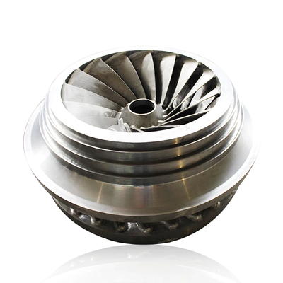 Cabeça de água nominal 20m-300M Francis Gerador de turbina Material do corredor de aço inoxidável