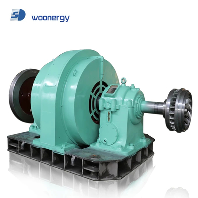 Gerador de turbina de água de arrefecimento por ar/água para tensão nominal 220V - 690V