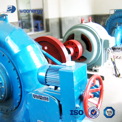 Geração de energia eficiente com gerador de turbina Pelton personalizado