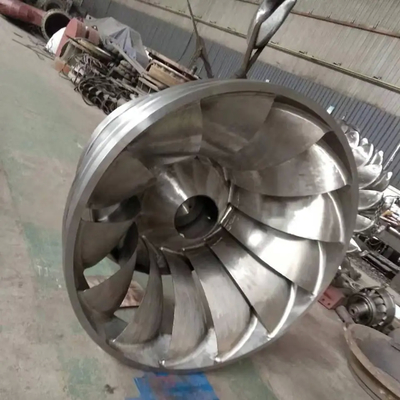 Eficiência do gerador de turbina hidráulica Francis Eficiência nominal 90%-96% Para usinas de energia
