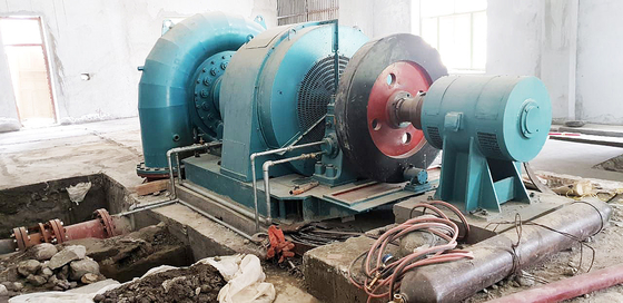Turbina hidráulica Francis personalizada com corredor de aço inoxidável de 5 MW