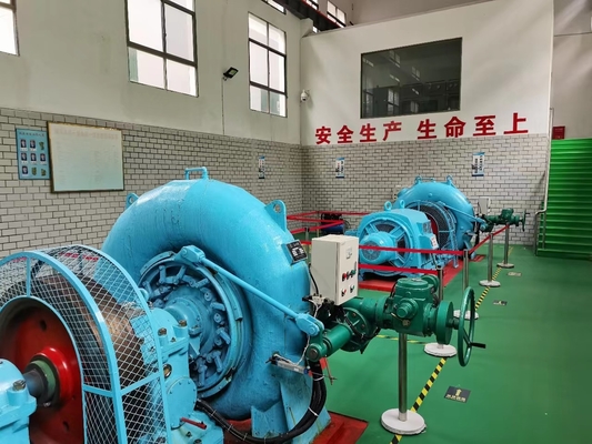 Turbina de água de aço e aço inoxidável com 50 anos de vida útil