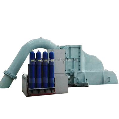 Turbina Pelton de alta cabeça feita de ferro fundido / aço inoxidável para e eficiência mercado