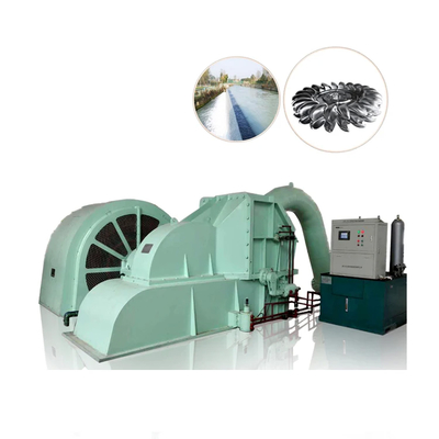 85-95% de eficiência Ar/óleo de arrefecimento Gerador de turbina de roda de Pelton para geração de energia