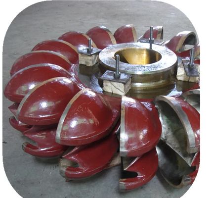 Gerador de turbina de tipo Pelton para frequência nominal de 50/60 Hz e corrente nominal de 100-1000 A