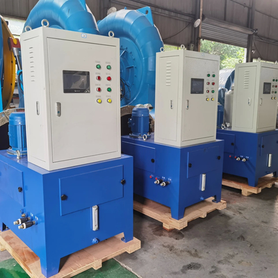 Governador de turbina hidrelétrica personalizável com ecrã LED e sinal de saída de 0-10V