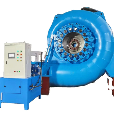 Material do corredor de aço inoxidável Gerador de turbina hidráulica Kaplan para cabeça nominal de 5 a 50 m