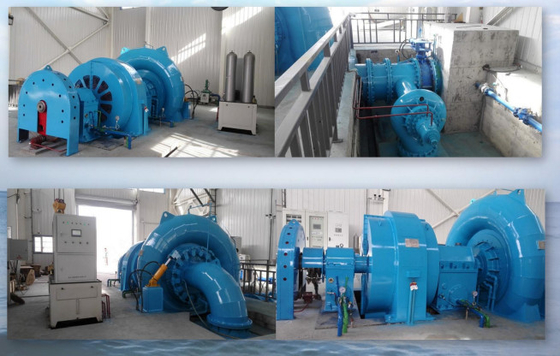 Turbina hidrelétrica durável Francis com 200kw-20mw Capacidade 2024 Melhores Vendas