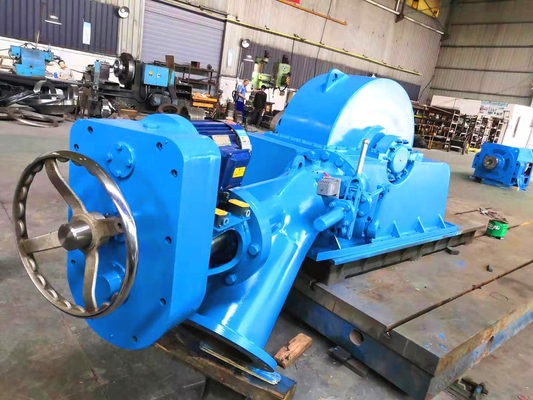 Gerador de Turbina Turbo Vertical/Horizontal 200kW-30MW 50-400m Cabeça 500-3000rpm Velocidade
