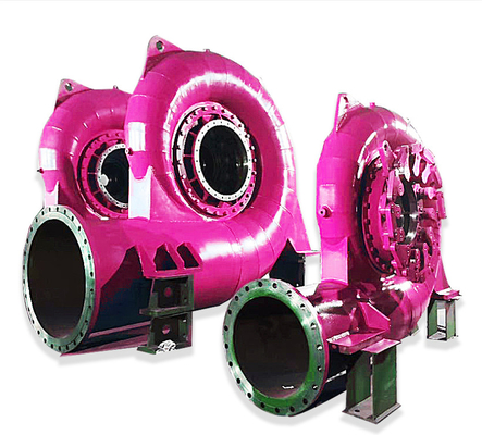 Eficiência Aço inoxidável Francis gerador de turbina de água 450-1000RPM 400V-10kV controle automático