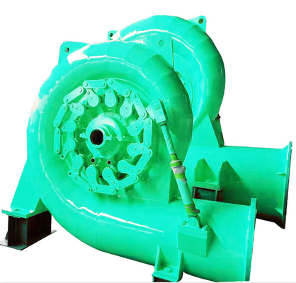 400V 800V 6.3kV 10kV modo de controlo automático Francis Turbina gerador