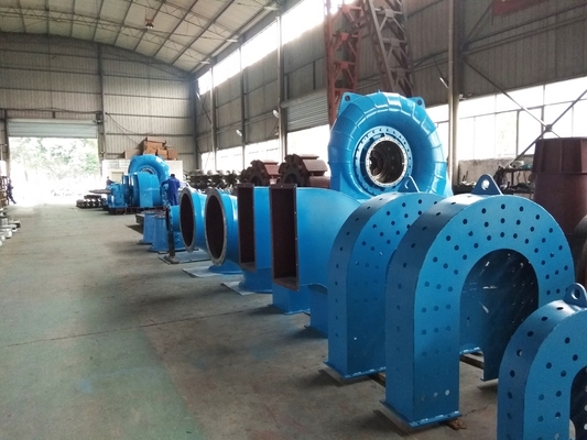Gerador de turbina de água sem escovas de silício 300-3000rpm Faixa de velocidade 200kw-20mw Potência de saída