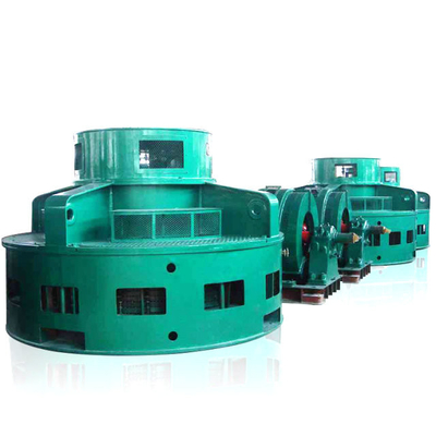 Eficiência Gerador de turbina hidráulica Kaplan 0,8-0,9 Fator de potência 5-30m Cabeça 100-1500r/min Velocidade 50-60Hz Frequência