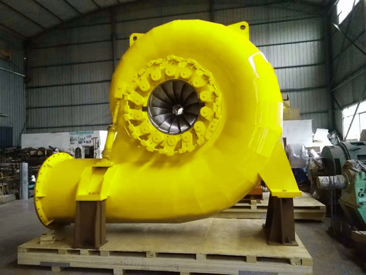 Gerador de turbina Francis de aço inoxidável de potência 300KW-20MW Instalação vertical ou horizontal
