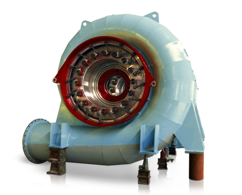Eficiência Gerador automático de turbina de água Francis 300KW-20MW Potência nominal 400V-10kV Voltagem