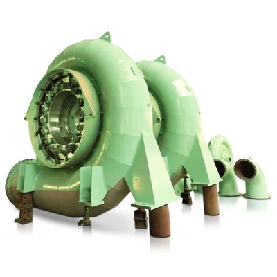 Aço personalizado e aço inoxidável Francis Turbina gerador Durabilidade para várias cabeças de água