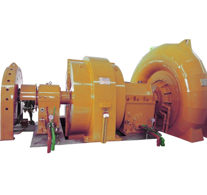 Gerador de turbina Francis vertical ou horizontal 400V 800V 6,3kV 10kV