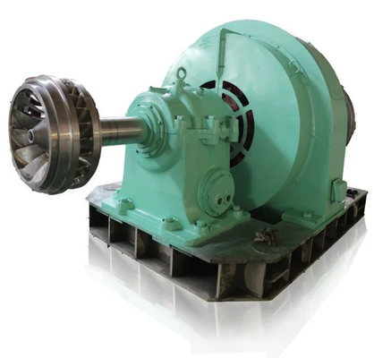 Gerador de hidroturbina personalizado com frequência de 450-1000 rpm e 50Hz/60Hz para cabeça de água de 5m-500m