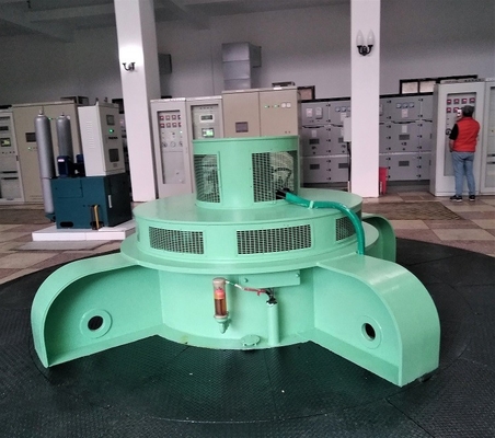 Turbina de água sem escovas personalizada 450-1000 RPM Instalação vertical Ar/água de resfriamento 300-3000rpm