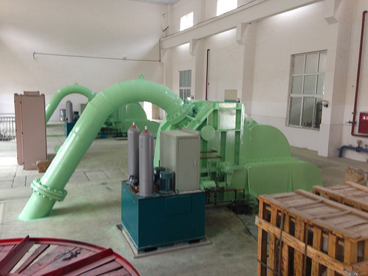 Eficiência Gerador de turbina Pelton IP54 Velocidade nominal de arrefecimento por ar/óleo Faixa de 500-3000r/min