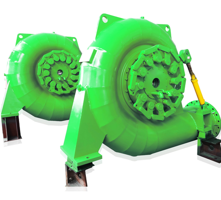 Gerador de turbina de água de potência com tensão nominal 220V-690V Modo de excitação sem escovas para interior/exterior