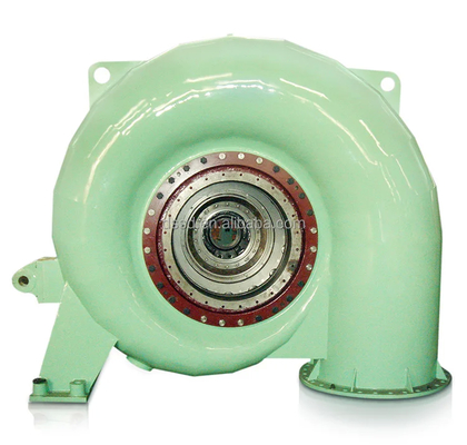 Capacidade Gerador de hidroturbina personalizado Aço inoxidável 5m-500m Cabeça de água 50HZ/60HZ Frequência