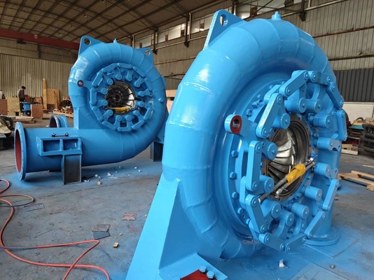 Capacidade Gerador de turbina hidráulica 450-1000rpm 50Hz/60Hz Frequência 200kW-20MW Saída