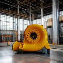 Durabilidade Gerador de turbina hidráulica 200kw-20mw Capacidade 50HZ/60HZ Frequência
