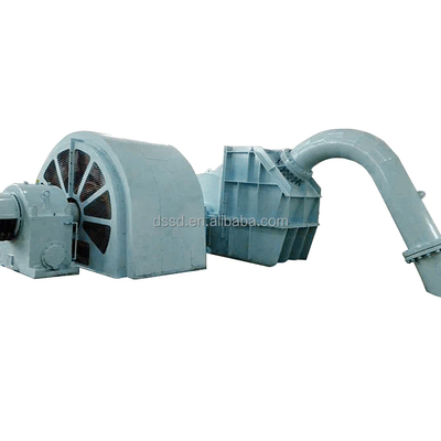 Gerador de turbina Francis de aço inoxidável 450-1000RPM 50Hz/60Hz 400V 800V 6.3kV 10kV - Vertical ou horizontal