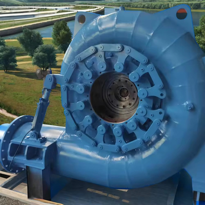 Gerador automático de turbina Francis de tensão nominal de 400V 800V 6,3kV 10kV com potência nominal de 300KW-20MW