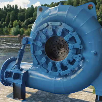 Gerador de turbina hidráulica Francis vertical ou horizontal com potência nominal de 300 kW-20 MW