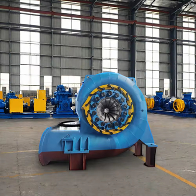 Durabilidade do gerador de hidroturbinas de aço e aço inoxidável para 200kw-20mw Capacidade