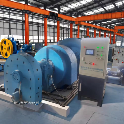 Gerador de hidroturbina personalizado para centrais hidrelétricas com capacidade de 200kw-20mw